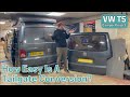 How easy is a tailgate conversion vw t5 camper project