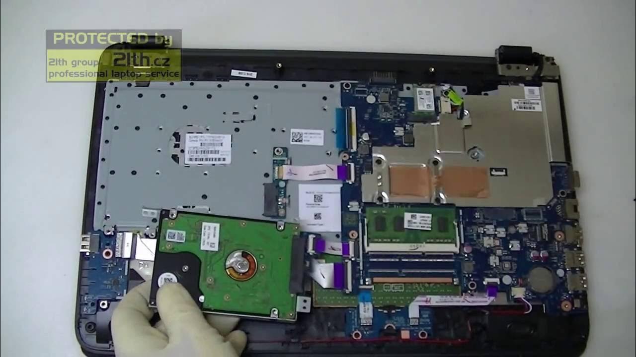 Как разобрать ноутбук hp 250 g7