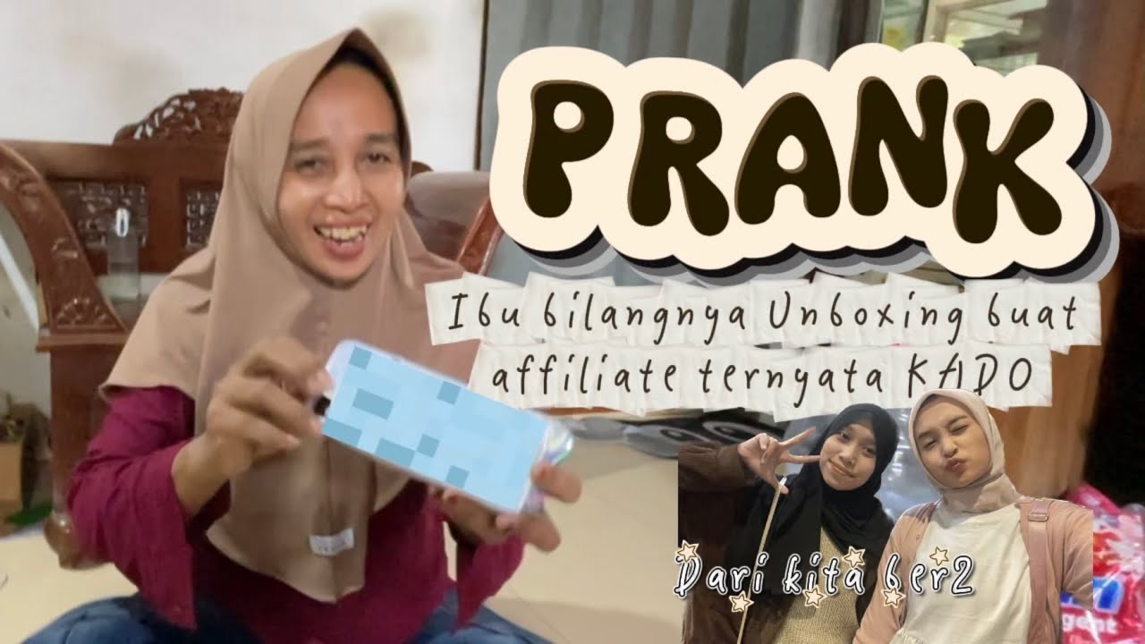 PRANK KEJUTAN BUAT IBUK 🥳  