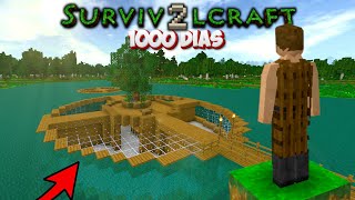 Construi Uma Mega Base Aquática No Survivalcraft - 1000 Dias