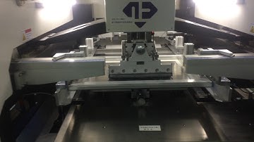 Automatic solder paste screen printer example 6