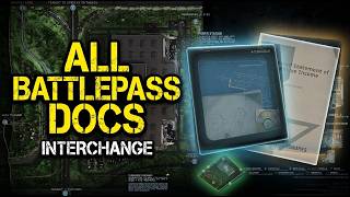 Interchange! All Battlepass Documents Location!Complete- VERIFIED and UPDATED! All known spawn! #eft