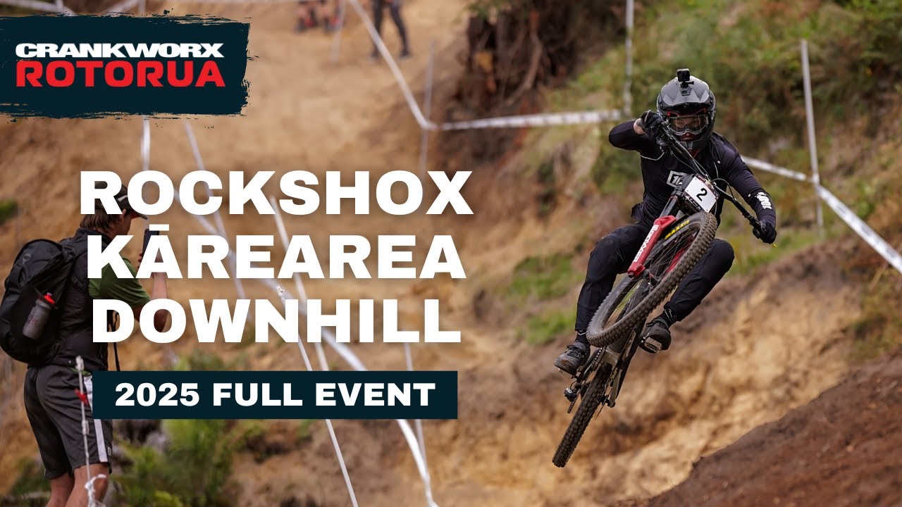 RockShox Kārearea Downhill FULL EVENT REPLAY - Crankworx Rotorua 2025