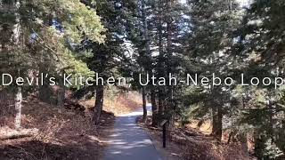 Devil’s Kitchen Utah. Nebo Loop