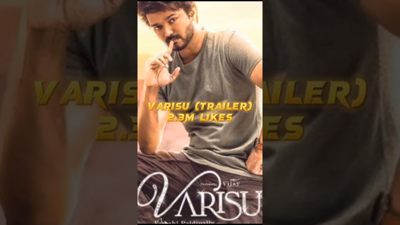 Top 5 most liked tamil teaser/trailer 