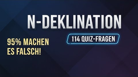 114 Quizfragen mit N-Dekination | Livestreaming 22.12.2025
