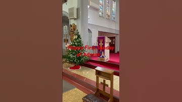 First Sunday of Advent🙏🏽🤗 #catholicmass