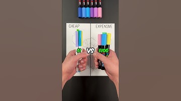 Drawing, But Cheap VS Expensive!