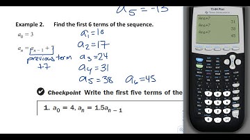 Ch. 12A Notes Recursive Rule