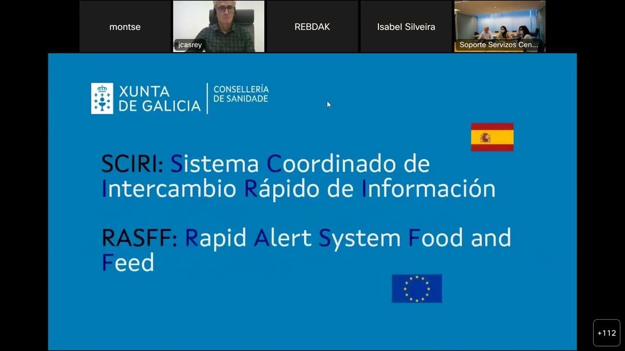 Rede de alerta alimentaria SCIRI e RASFF