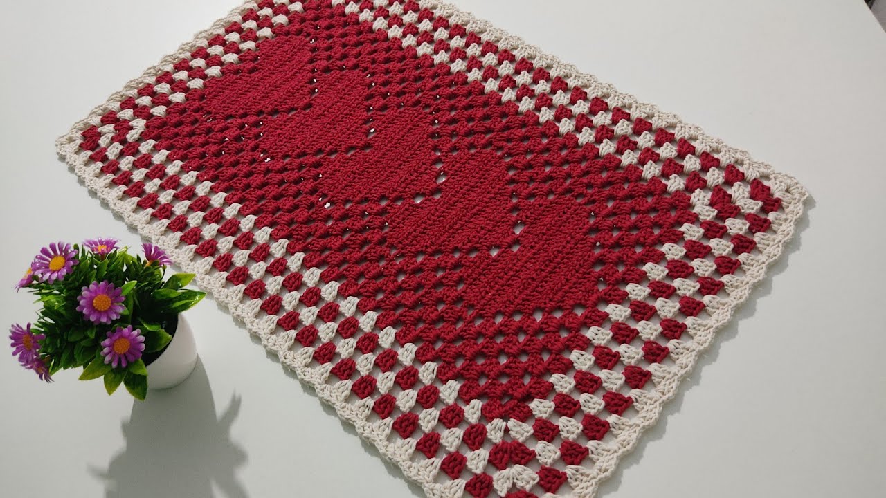 TAPETE SONHO DE VALSA COM BICO MODIFICADO | PASSO A PASSO COMPLETO