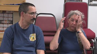 Volunteer firefighters share experience of water tender crash during wildfires in Grant County