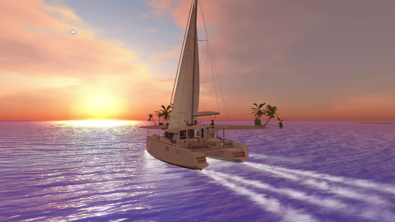 Sailing in Second Life