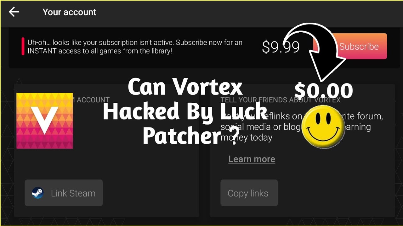 Vortex lucky patcher hack | Can Vortex be hacked with Lucky ... - 