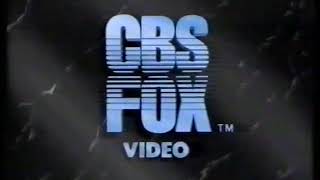 CBS/Fox Video / 20th Century Fox / Lucasfilm Ltd. [French] logos (1984/1977)