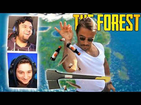 ახალი იარაღები გვაქ The Forest geo zaxid Ubralod Noobi