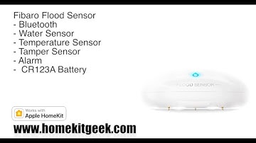 Fibaro Flood Water Sensor Unboxing