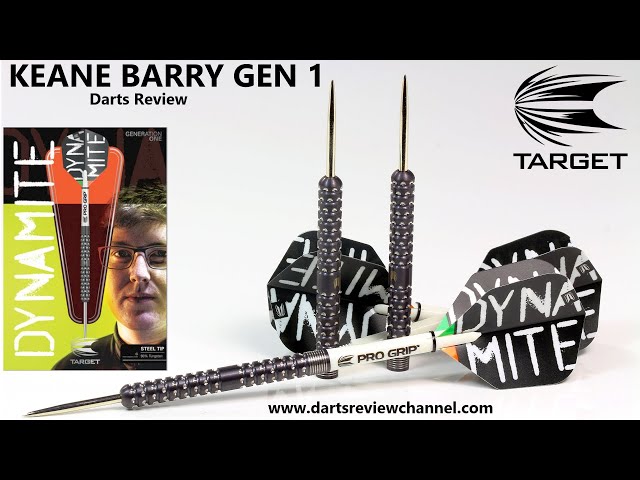 target ハードダーツ キーンバリー 22g Target Keane Barry Darts Review - YouTube