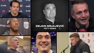 NBA mourns DEJAN “DEKI” MILOJEVIC passing: Spoelstra, Malone, Mike Brown, Rakajovic, Bogdanovic