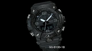 CASIO G-Shock GG-B100-1B Blackout Mudmaster Carbon Watch – NAGI