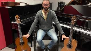 CHITARRE CLASSICHE A CONFRONTO: TAVOLA in LAMINATO o in MASSELLO? Yamaha C40 vs Jose Torres JTC10 screenshot 1