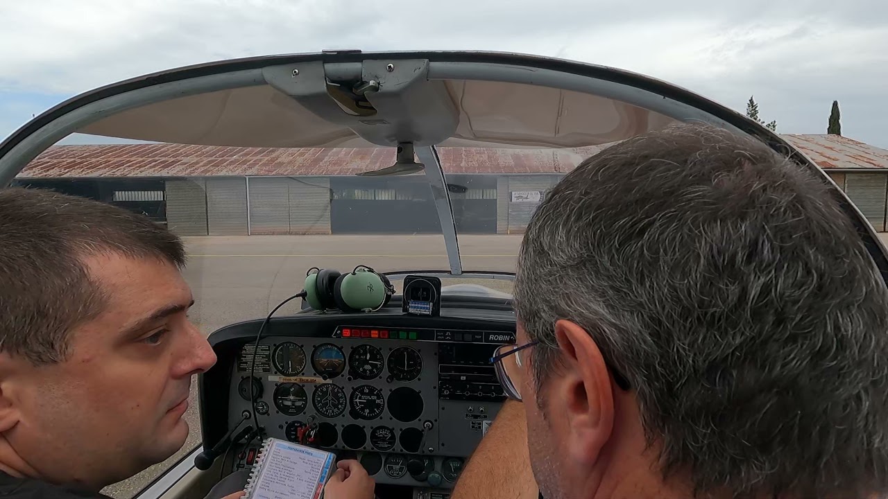 Vol PPL n°6: Virages en palier, montée, descente à 30°