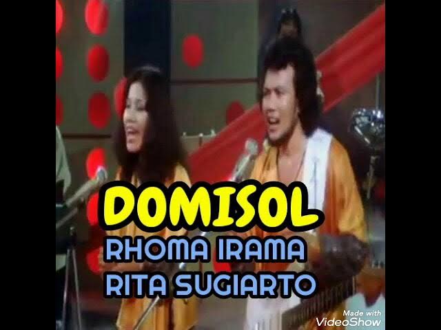 Domisol - RHOMA IRAMA & RITA SUGIARTO ( lagu dangdut jadul )