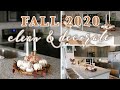 Fall Clean and Decorate with me | Minimalist Fall Decor 2020