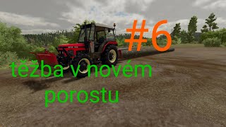 Zetorama v lese těžba v novém porostu #6