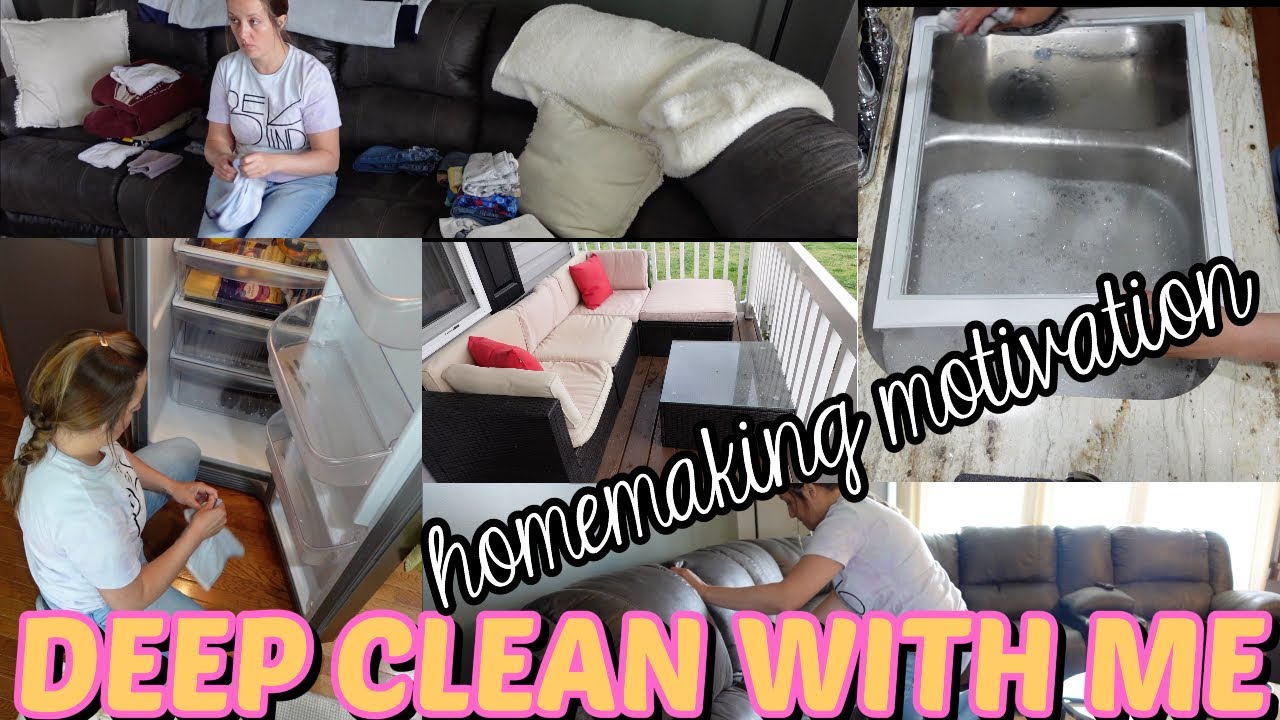 WHOLE HOUSE DEEP CLEAN WITH ME| EXTREME CLEANING MOTIVATION 2024! - YouTube