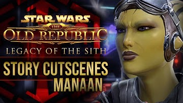 (SPOILERS) SWTOR 7.0: Manaan Story Cutscenes (Empire) - Legacy of The Sith