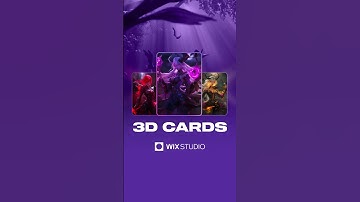 3D Cards in Wix Studio