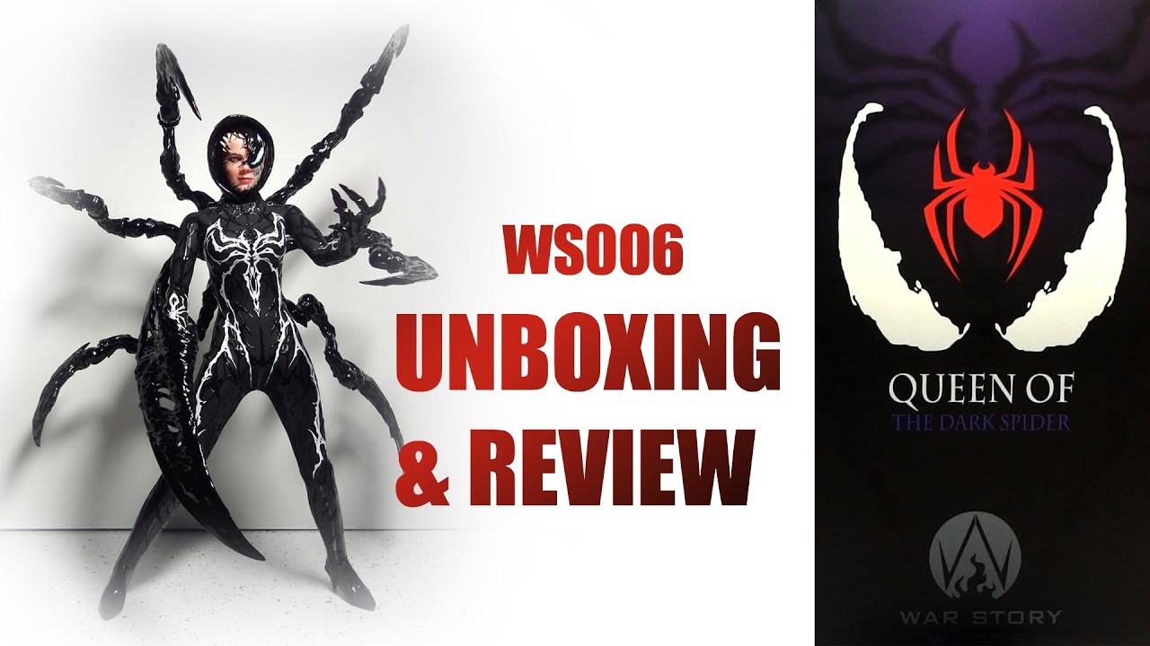 Queen of the Dark Spider 1/6 scale Unboxing and Review - YouTube