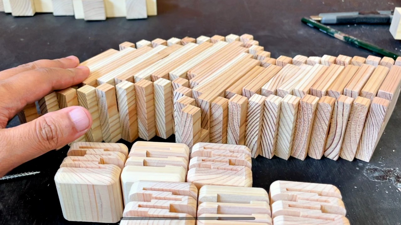 木材と戯れてたら出来上がり - YouTube