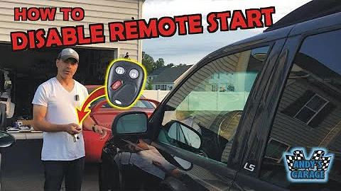 How To Disable Remote Start (Andy’s Garage: Episode - 348)