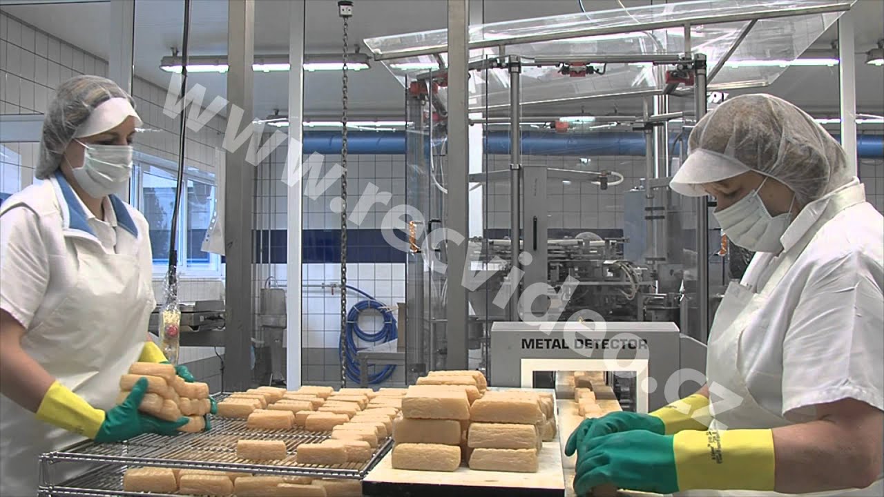 ČR - Výroba sýrů - balení sýrů a mléka - Madeta - Jindřichův Hradec