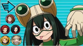 Mhur Tsuyu Asui All Unique Voice Lines