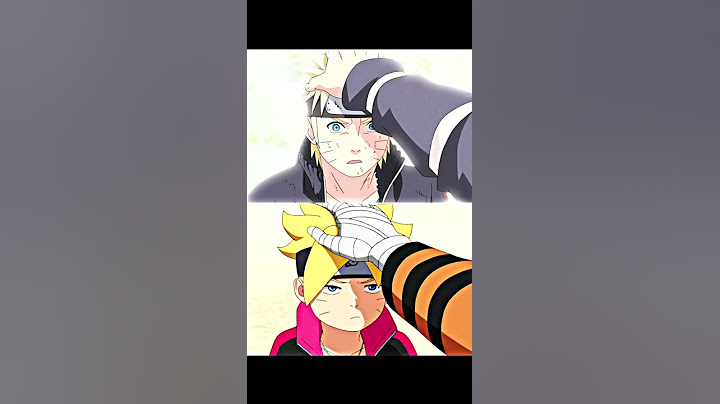 Like father like son 💙❤️.#Minato #Naruto #Boruto.