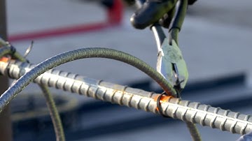 Rebar Cage Tying Slow Motion | Metal Partners International