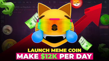 how to launch a meme coin and make $950k in 2025