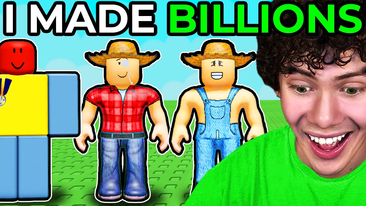 Pretending To Be EVERY NPC to STEAL BILLIONS in Grow a Garden!