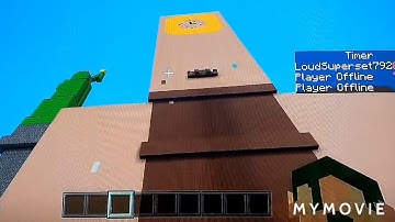 Minecraft makkah royal clock tower.