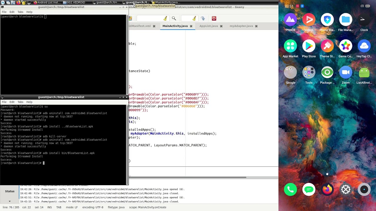 Пишем своё первое приложение для Android в 2020 (версия 0.02)