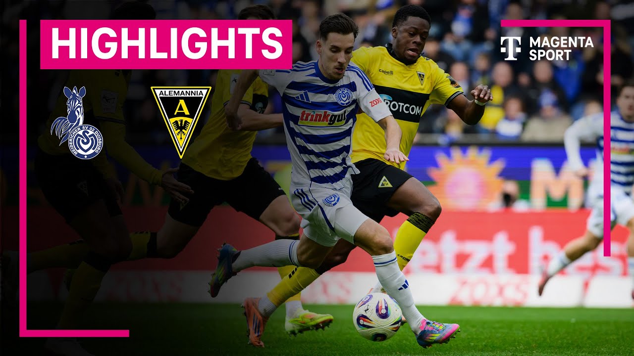 MSV Duisburg - Alemannia Aachen | Highlights 3. Liga | MAGENTA SPORT