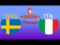 EUC 2015 Women SWE - ITA