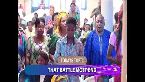 THAT BATTLE MUST END