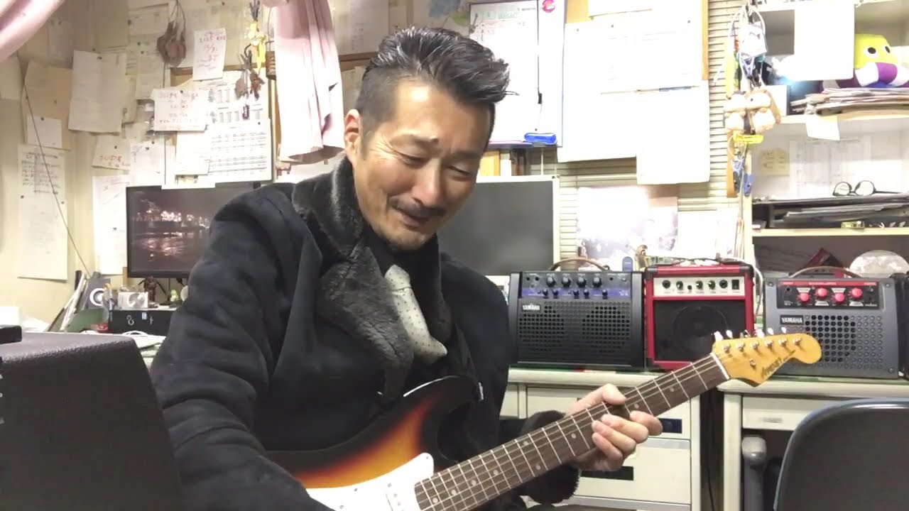 2026年1月9日　悲しく寂しい　ストリートギター法師