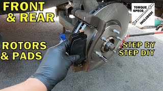 20042015 Nissan Titan Front & Rear Brake Replacement