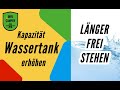 Zusatz wassertank im camper