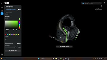 Logitech G933 – How to Change LED Light Mode